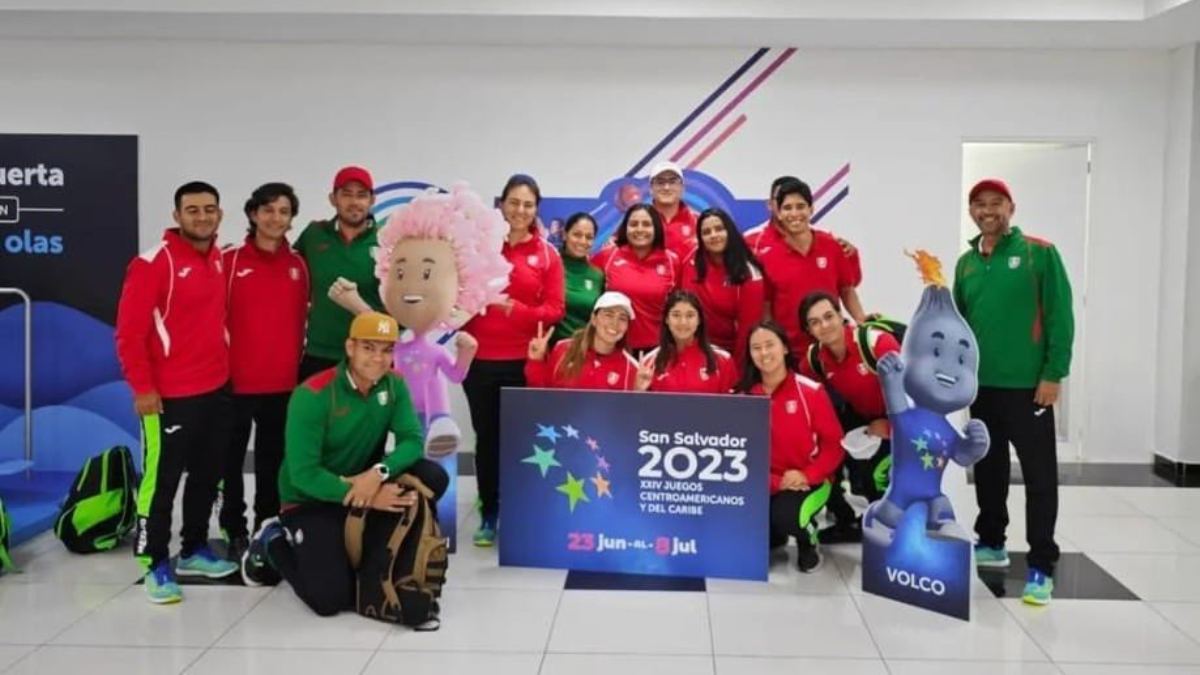 La selección mexicana de tiro con arco llega a San Salvador 2023 estas