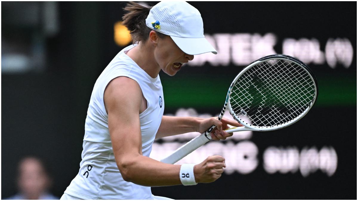 Iga Swiatek Al Filo De Ser Eliminada En Wimbledon Pero Logra Vencer A