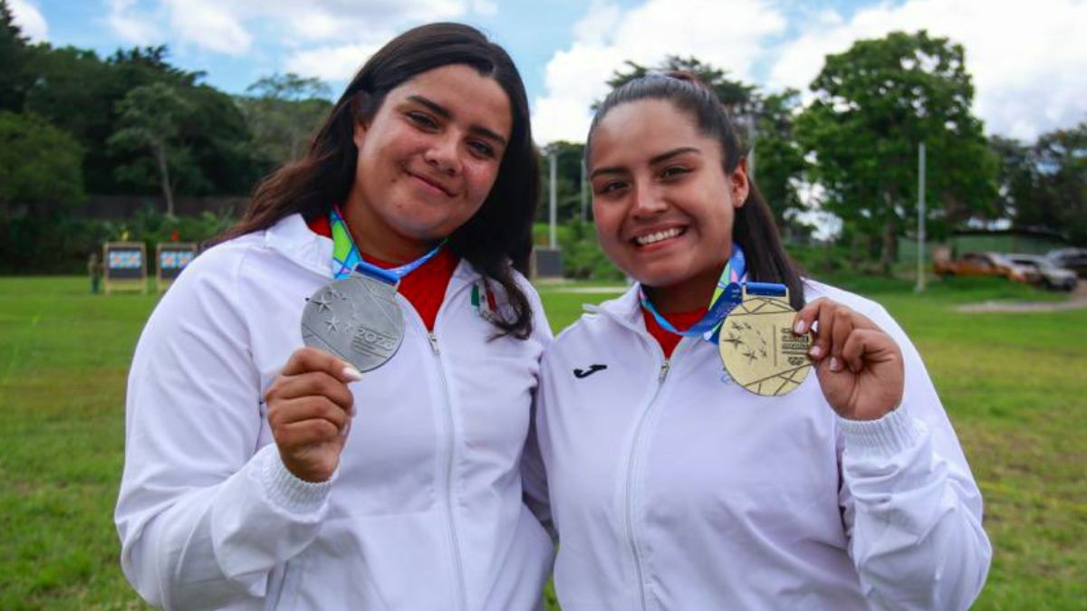 Oro y plata para México Dafne Quintero y Andrea Becerra hacen el 1 2