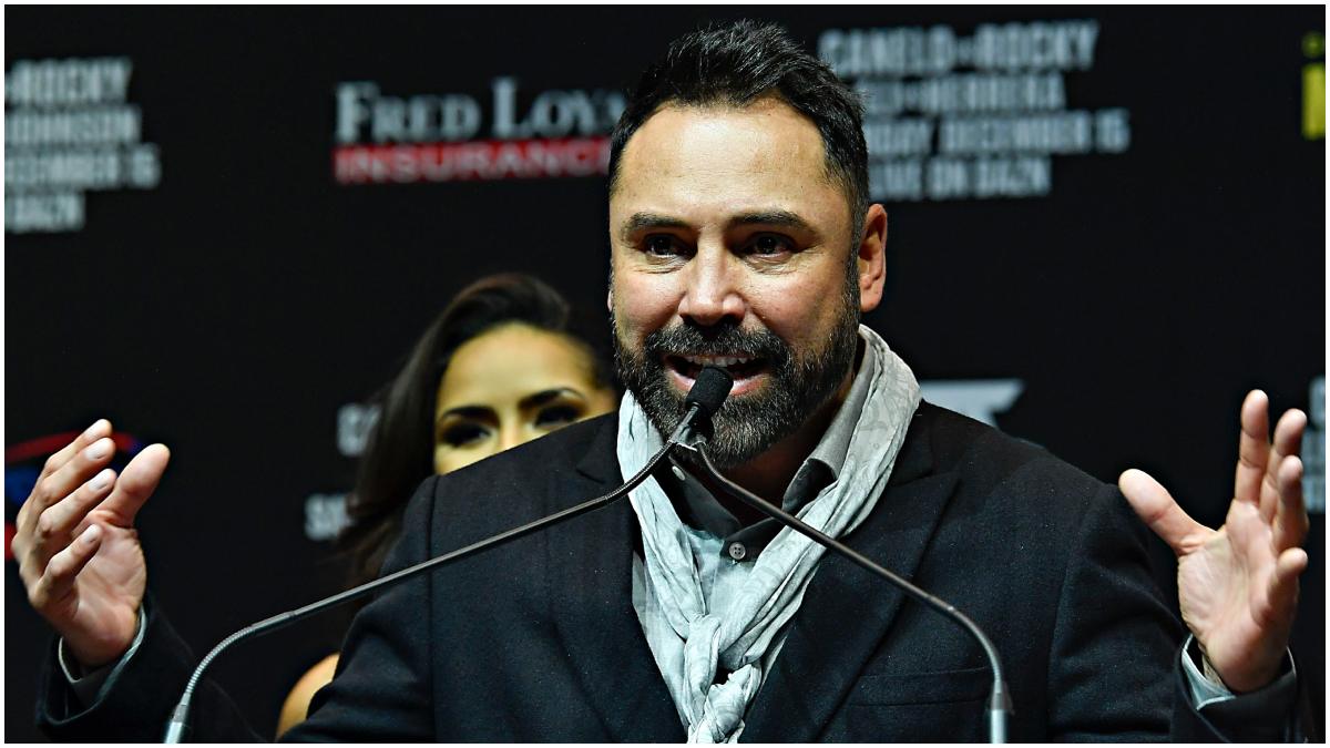 Oscar De La Hoya S Quiere Hacer Jaime Mungu A Vs David Benavidez