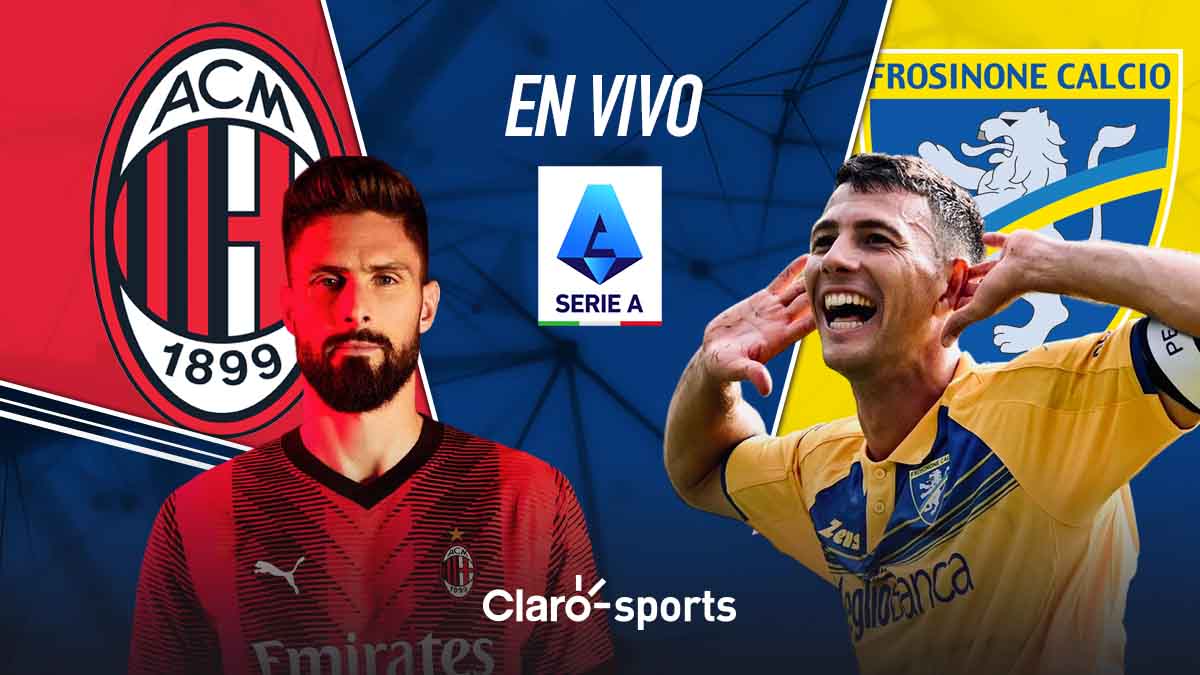 Ac Milan Vs Frosinone En Vivo El Partido De La Serie A Clarosports