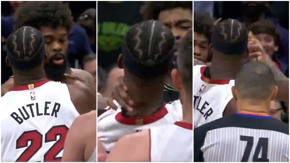 Jimmy Butler Se Va A Los Golpes Con Naji Marshall Y Son Expulsados En