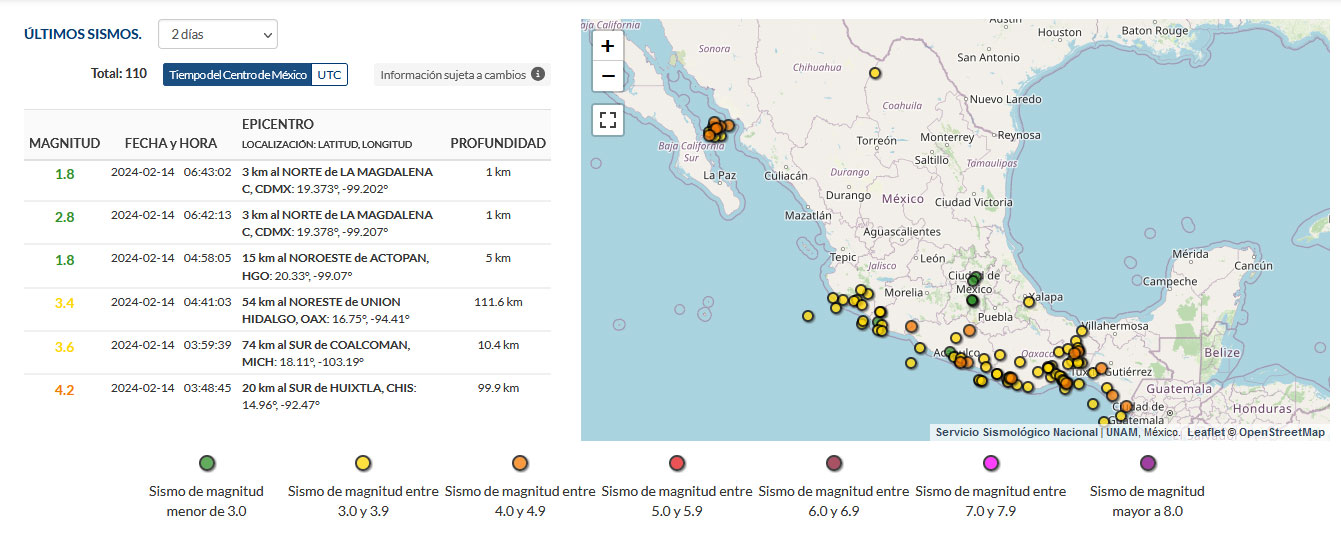 Sismo Hoy Sorprenden Par De Microsismos A La CDMX Con Epicentro En El