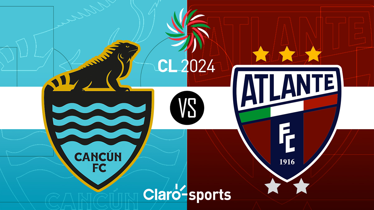 Cancún vs Atlante Cuartos de final Ida del Clausura 2024 de la Liga