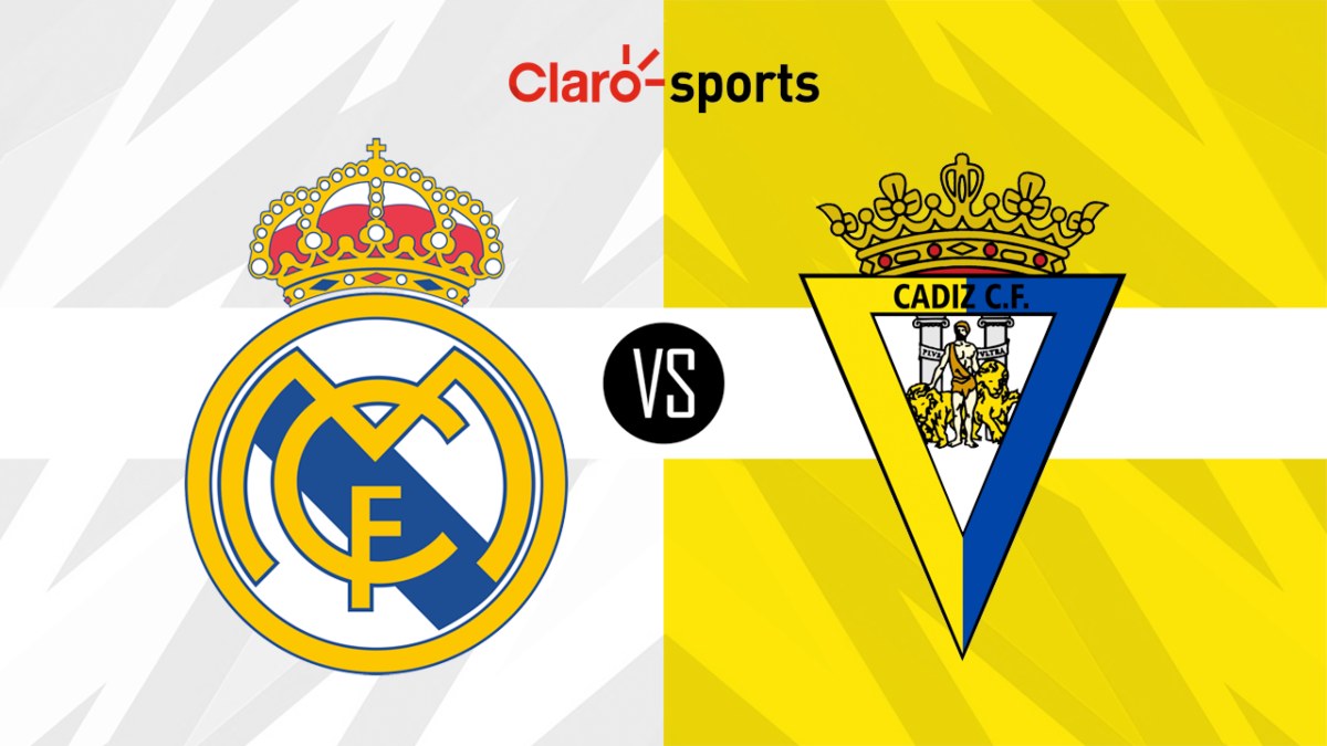 Real Madrid vs Cádiz Horario y dónde ver por TV el partido de la