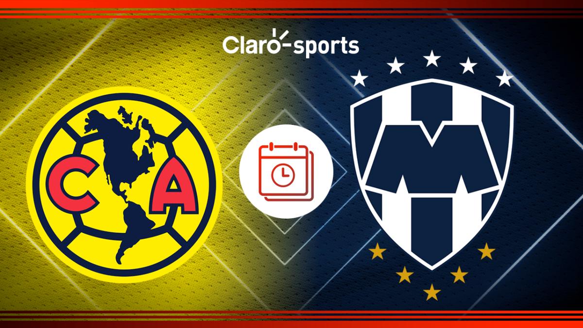 América vs Monterrey Fecha horario y dónde ver en vivo online el