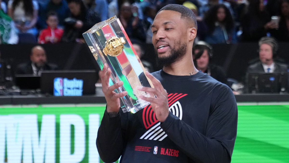 Damian Lillard Domina El Concurso De Triples En El All Star De La Nba