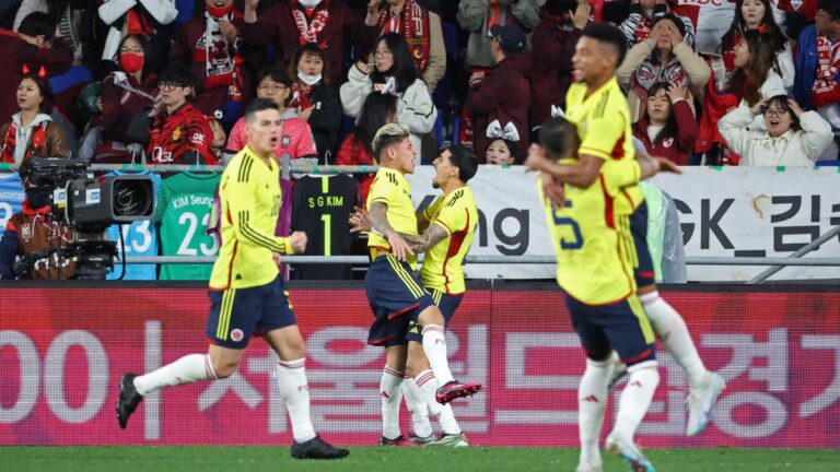 El 1×1 de la Selección Colombia tras el empate ante Corea del Sur