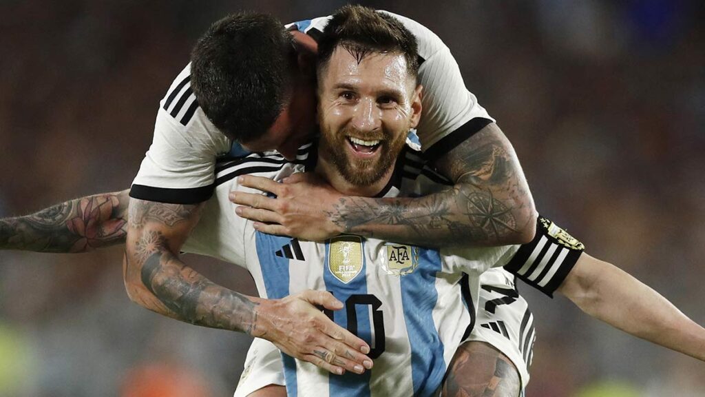 Lionel Messi, máximo goleador de la selección argentina