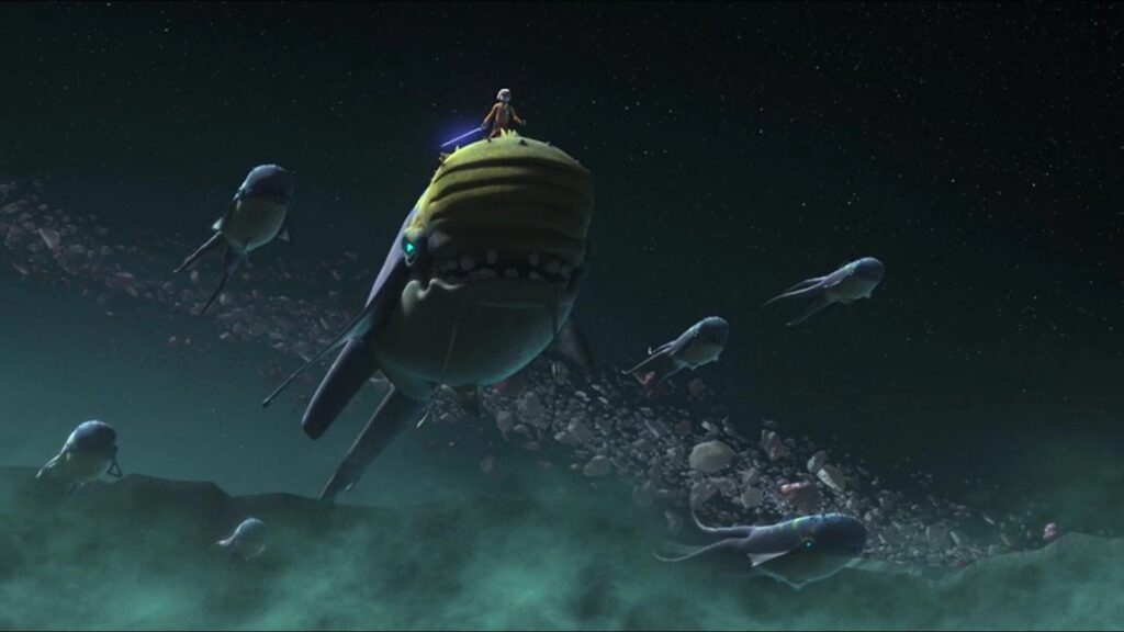 Rebels Ezra ballenas espaciales