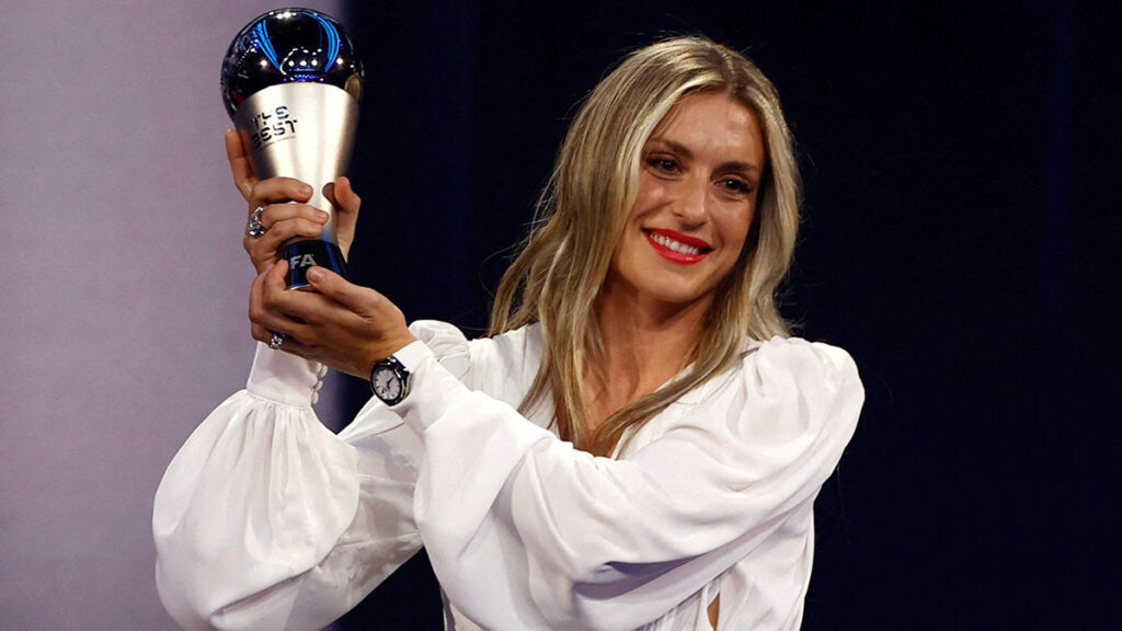 Alexia Putellas gana el Premio The Best por segundo año consecutivo
