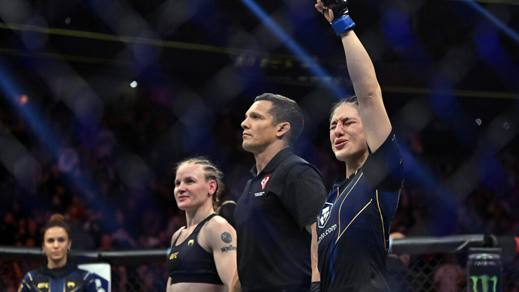 Alexa Grasso es la nueva campeona del peso mosca de UFC 285. Ap