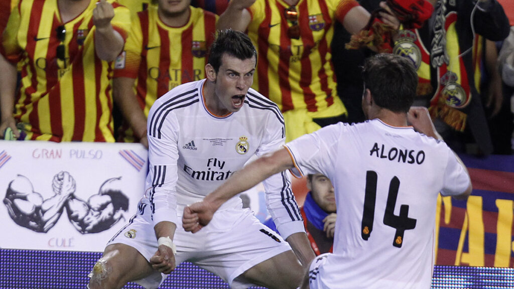 Bale festejado su gol en la Copa del Rey 2014 | AP