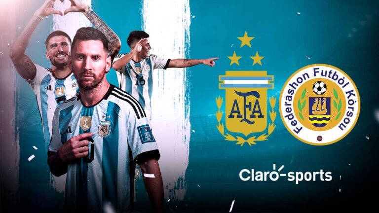 Argentina vs Curazao, en vivo por Claro Sports el partido amistoso del Campeón del Mundo