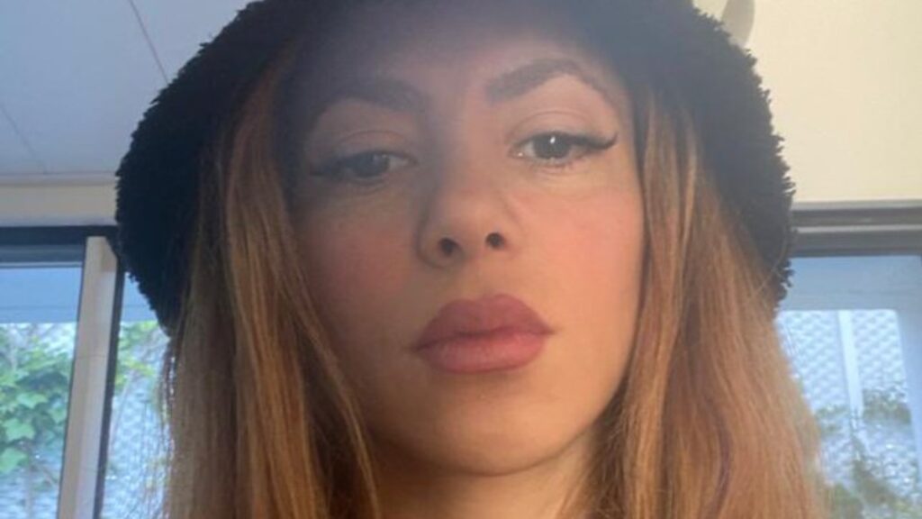 Última foto de Shakira en sus redes sociales.