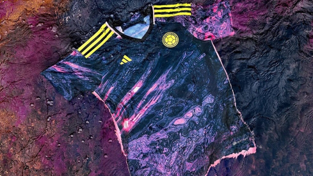 Nueva camiseta de la Selección Colombia.