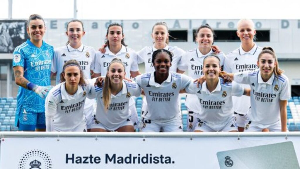 Linda Caicedo con el Real Madrid Femenino.