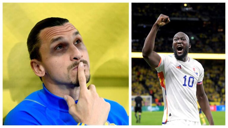 El hat trick de Lukaku echa a perder el regreso de Zlatan a Suecia