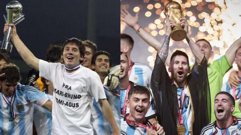 Creer o creer: Messi repitió en Qatar 2022 su faena del Mundial sub-20 2005