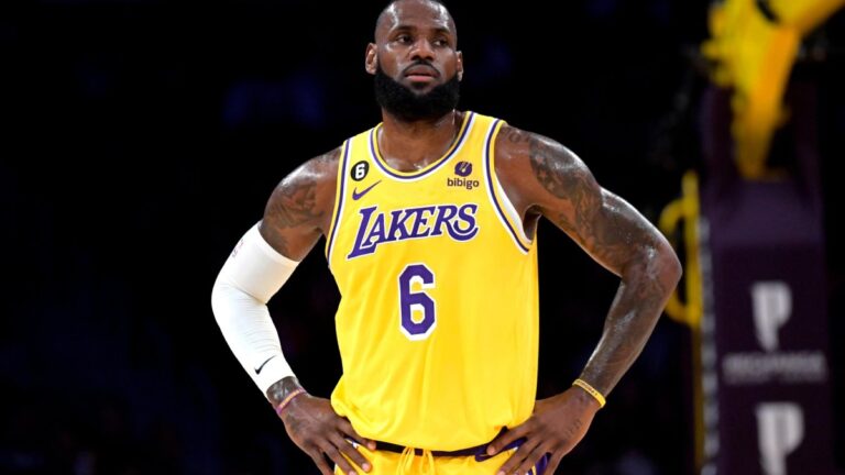 ¿Por qué Lebron James lleva el número 6 en Los Ángeles Lakers?