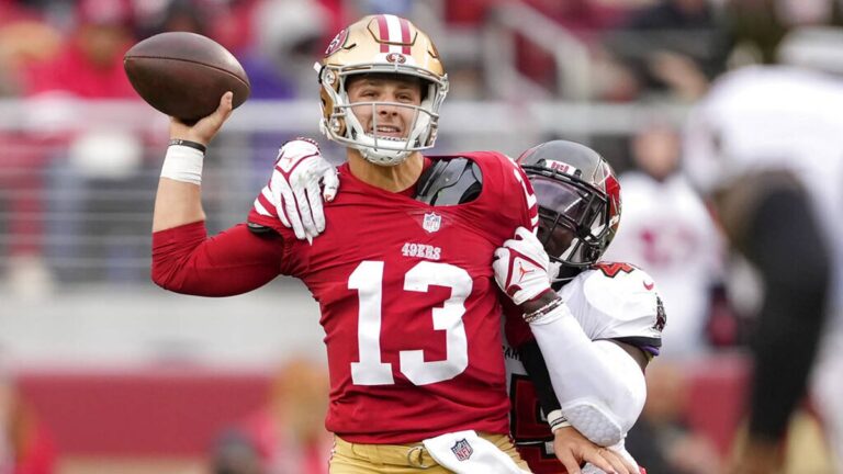 Brock Purdy lidera la carrera sobre Sam Darnold y Trey Lance para ser el QB titular en San Francisco