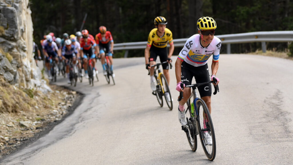 Esteban Chaves en la Vuelta a Cataluña. - @EFprocycling.