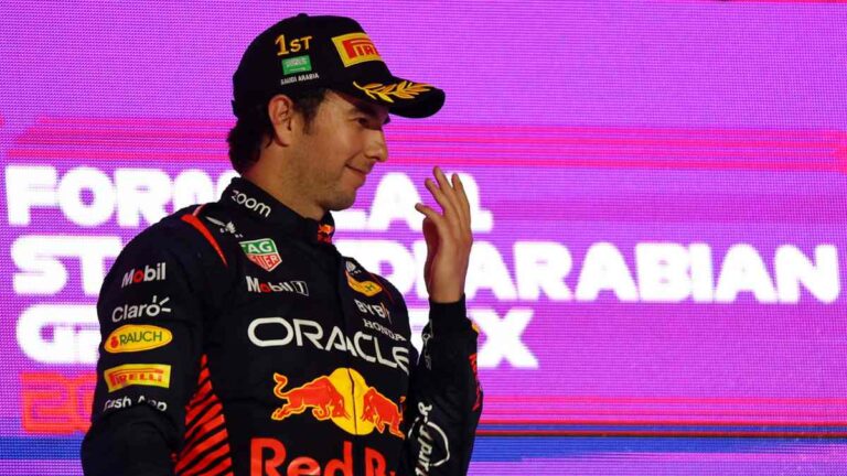 Checo Pérez lidera el Power Ranking de la Fórmula 1 tras su victoria en Jeddah