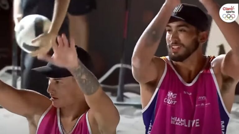 Los chilenos Noé Aravena y Vicente Droguett están en la semifinal del Queen and King of the Court Miami Beach 2023