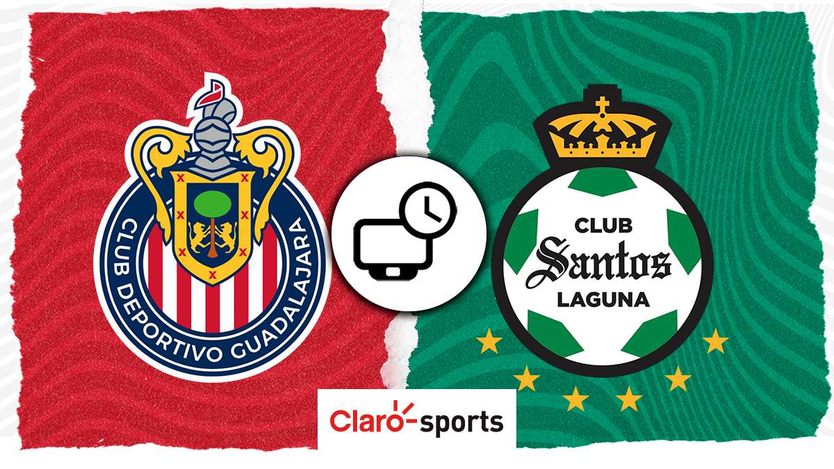 Chivas vs Santos en vivo Horario y dónde ver hoy por TV el partido de