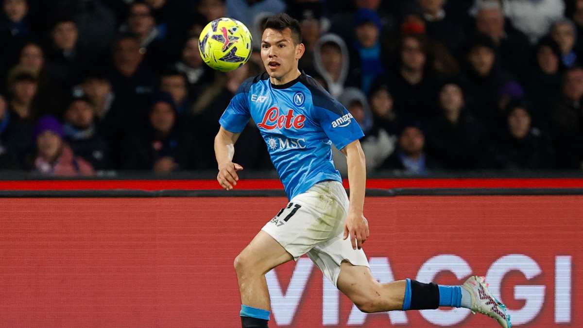 Napoli del Chucky Lozano tropieza como local ante la Lazio