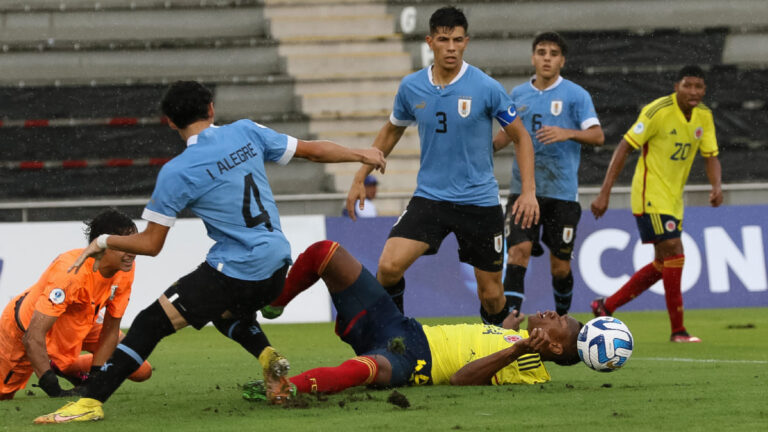 Colombia y Uruguay se quedan secos en el inicio del Sudamericano Sub-17