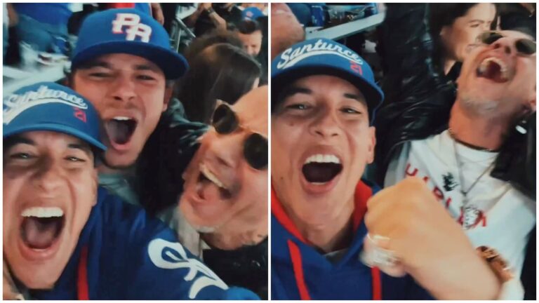¡Eufóricos! Daddy Yankee y Marc Anthony festejan el pase de Puerto Rico a cuartos de final del Clásico Mundial de béisbol