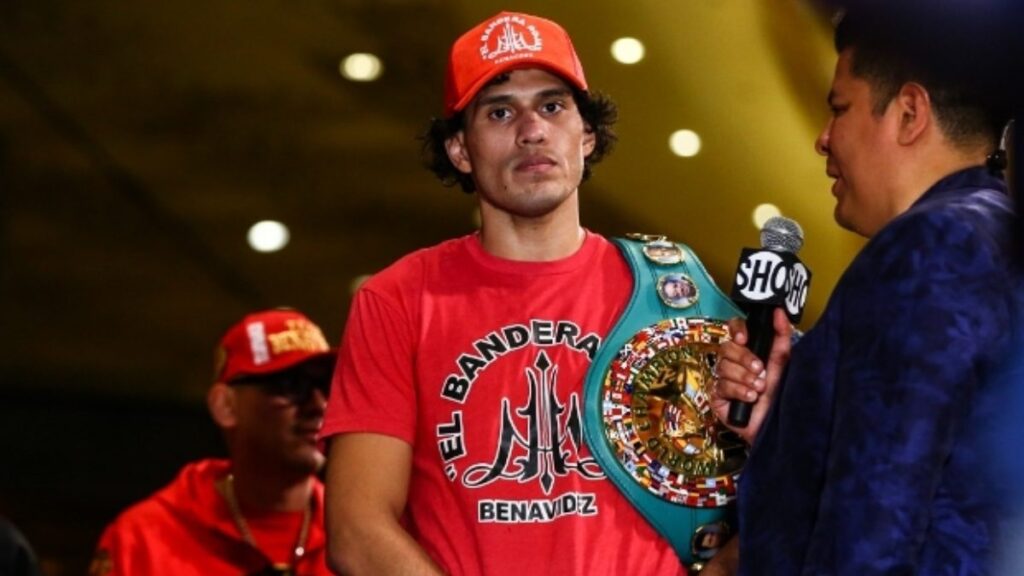 David Benavidez insiste en pelear con Canelo Álvarez | Twitter: @WBCBoxing