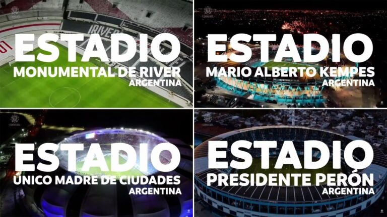 Las sedes de Argentina para el Mundial de 2030