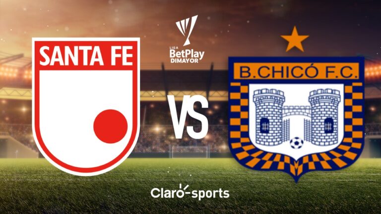 Santa Fe vs Boyacá Chicó, en vivo y online el partido por la fecha 11 de la Liga Betplay
