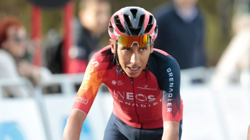 Egan Bernal, en la Vuelta a Cataluña. - www.ineosgrenadiers.com.