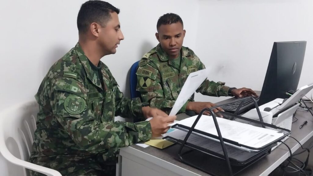 Servicio militar en Colombia.