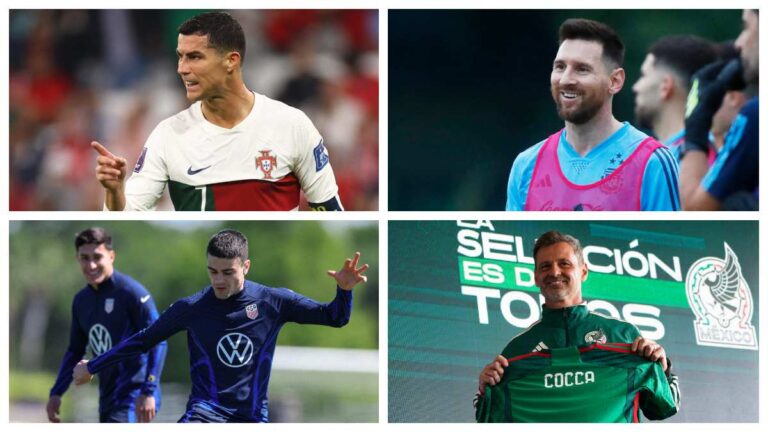 Las historias a seguir en la Fecha FIFA: Messi, CR7, Nations League, Cocca, Reyna…