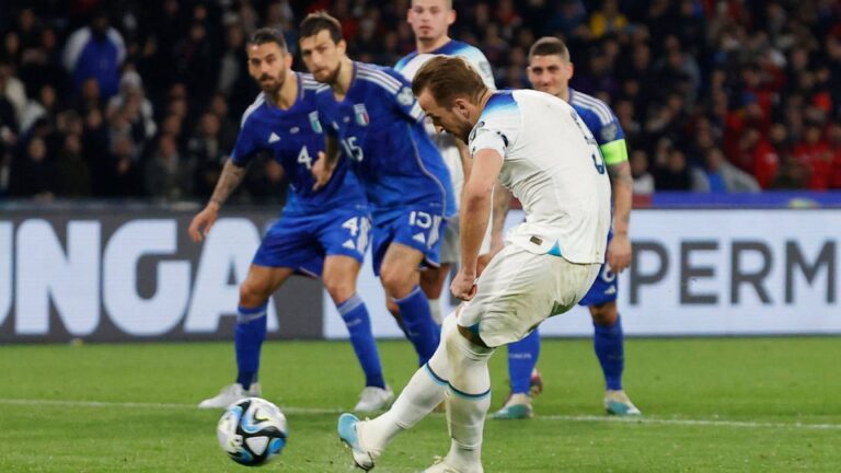Harry Kane se convierte en el máximo goleador de Inglaterra marcando el penalti que vale el triunfo ante Italia