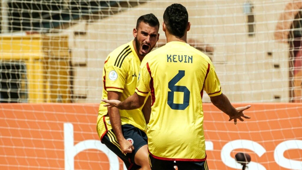 Selección Colombia de fútbol playa logra una histórica clasificación a