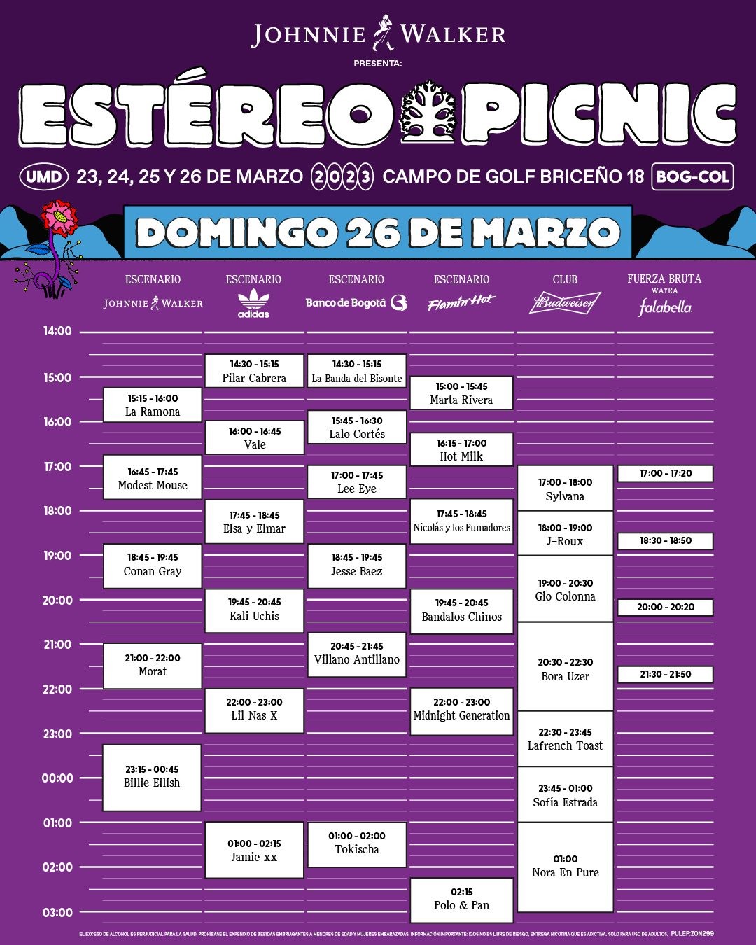 Festival Estéreo Picnic 2023 LineUp, fechas, precio de entradas y cómo