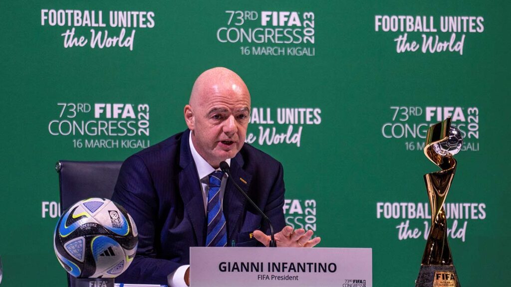 Gianni Infantino se mantendrá al frente de la FIFA. Reuters