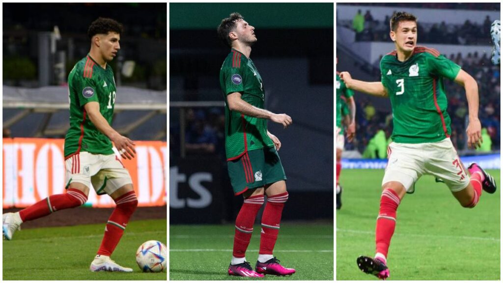 Los futbolistas de la selección mexicana que no dieron el rendimiento esperado en los dos primeros partidos de Diego Cocca.