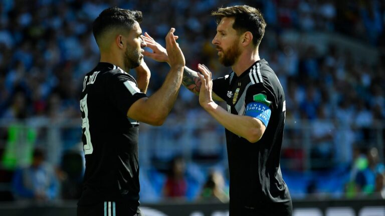 Kun Agüero y un posible regreso de Messi al Barcelona: “Si Laporta da el paso, yo creo que estará más cerca”