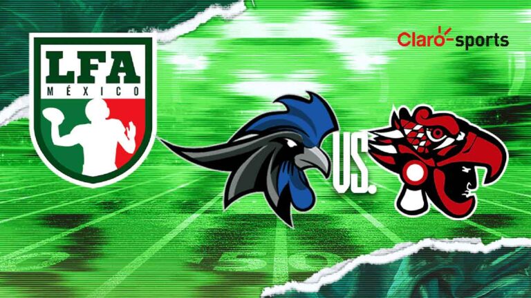 Gallos Negros vs Mexicas, en vivo el partido de la LFA