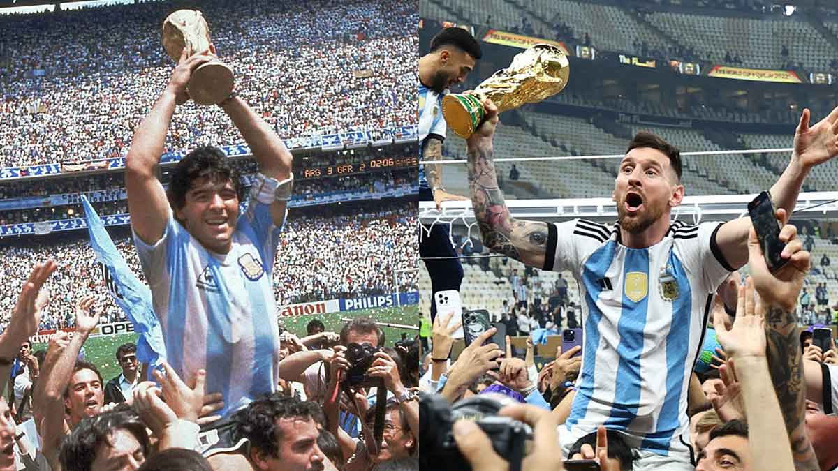 Messi En Modo Maradona: Desata La Locura De Aficionados En Argentina Al ...