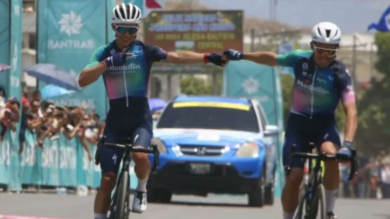 El Team Medellín inicia la Vuelta Bantrab pisando fuerte con Miguel Ángel López y Óscar Sevilla