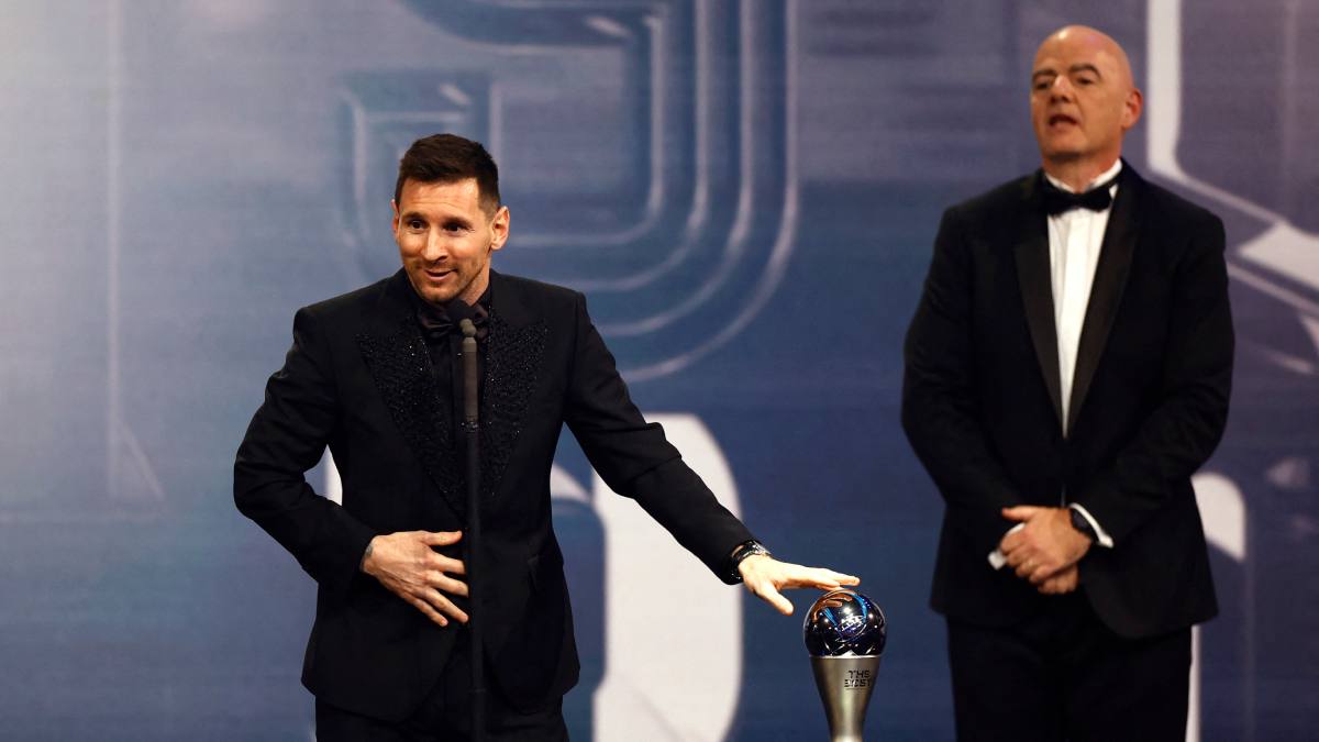 The Best ¿Cuántas veces ganó Messi el premio y cuál es la diferencia