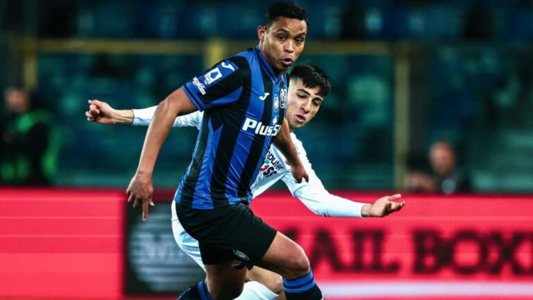 Duván Zapata y Luis F. Muriel, presentes en la remontada del Atalanta contra el Empoli