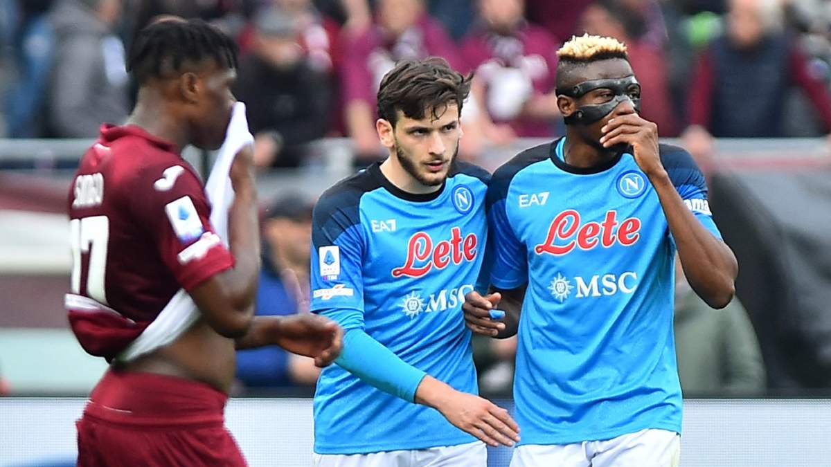 Osimhen Y Kvaratskhelia Ponen Al Napoli Al Borde Del Título En La Serie ...